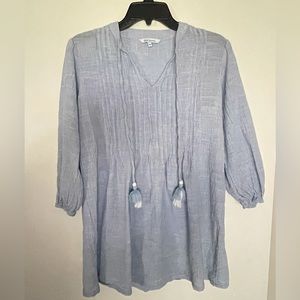 Blue Island Women’s XS Blue Tunic Top